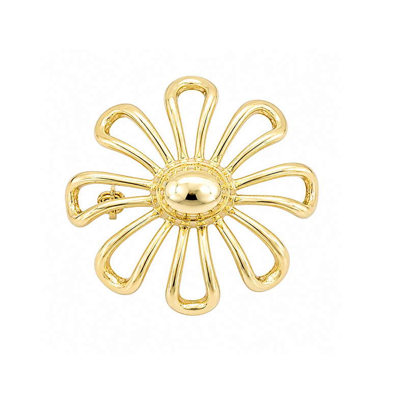 18K T&Co. Paloma Picasso  Daisy Flower Brooch